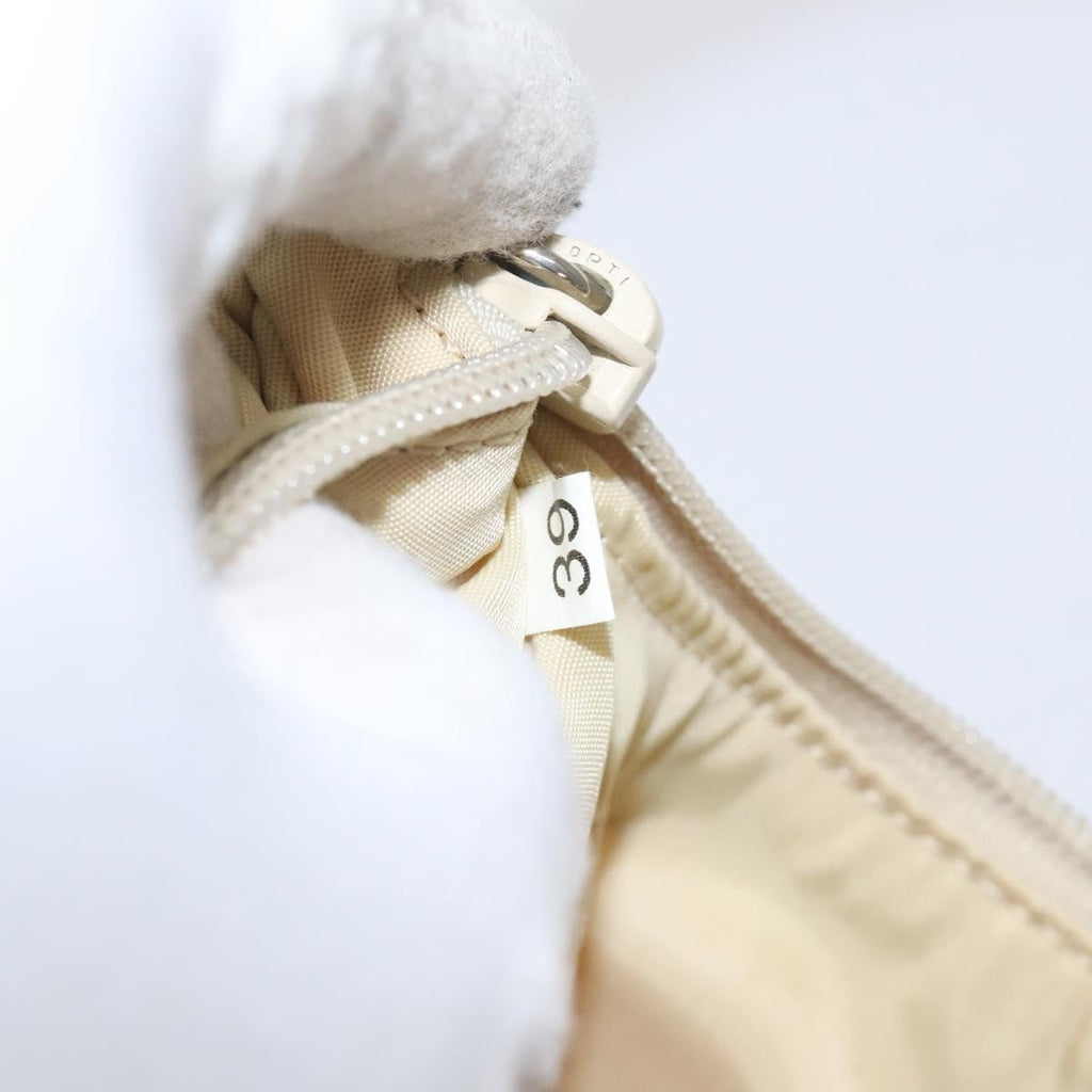 Prada Hobo Tessuto Beige Nylon Handbag