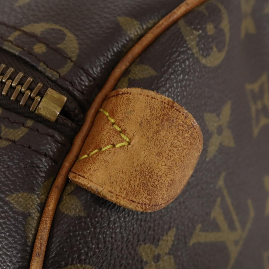 Louis Vuitton Keepall Bag Monogram Canvas Brown Canvas Travel Bag