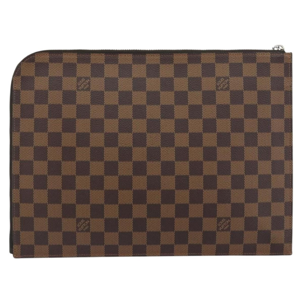 Louis Vuitton Pochette Jour Limited Edition Chapman Savane Damier Brown Canvas Clutche & Pouche Bag