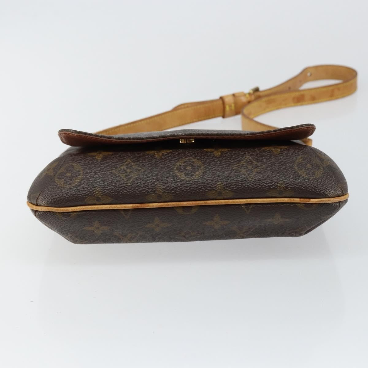 Louis Vuitton Musette Salsa Handbag Monogram Canvas Brown Canvas Shoulder Bag
