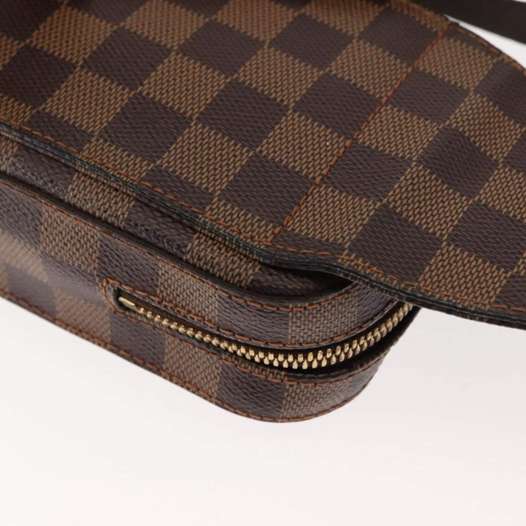 Louis Vuitton Geronimos Waist Bag Damier Brown Canvas Shoulder Bag