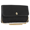 Christian Dior Trotter Shoulder Bag Canvas Black Canvas Shoulder Bag Bag (Pre-Owned)