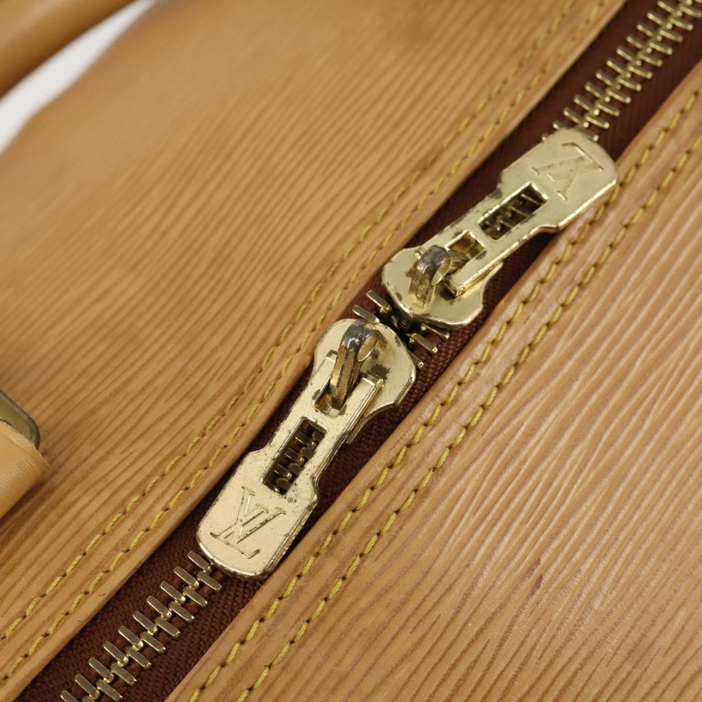 Louis Vuitton Keepall Bag Epi Leather Beige Leather Travel Bag