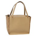 Burberry Vintage Handbag Leather Beige Leather Handbag