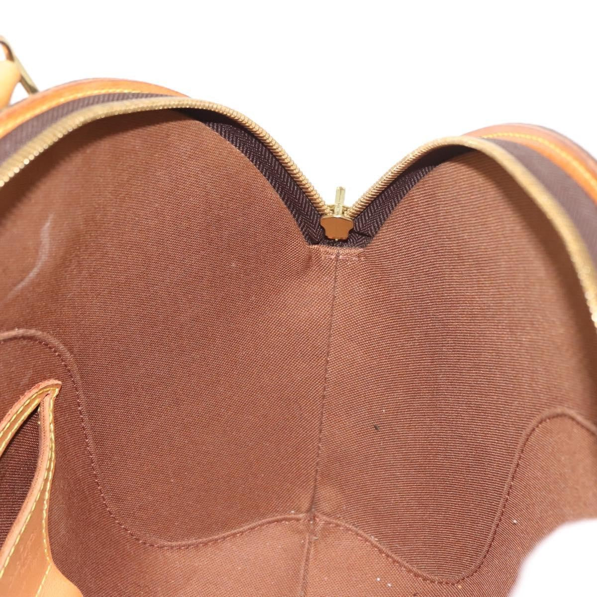 Louis Vuitton Ellipse Bag Monogram Canvas Brown Canvas Handbag