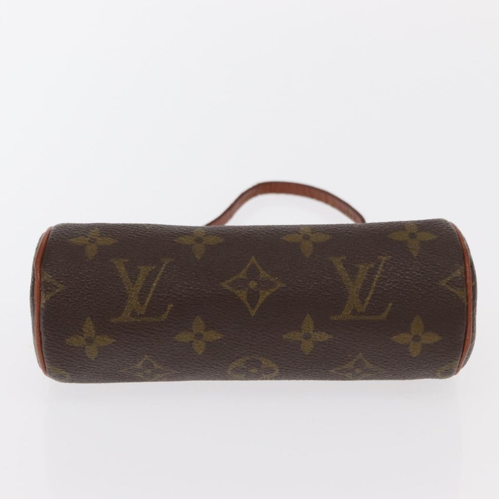 Louis Vuitton Papillon Pochette Monogram Canvas Brown Canvas Clutche & Pouche Bag