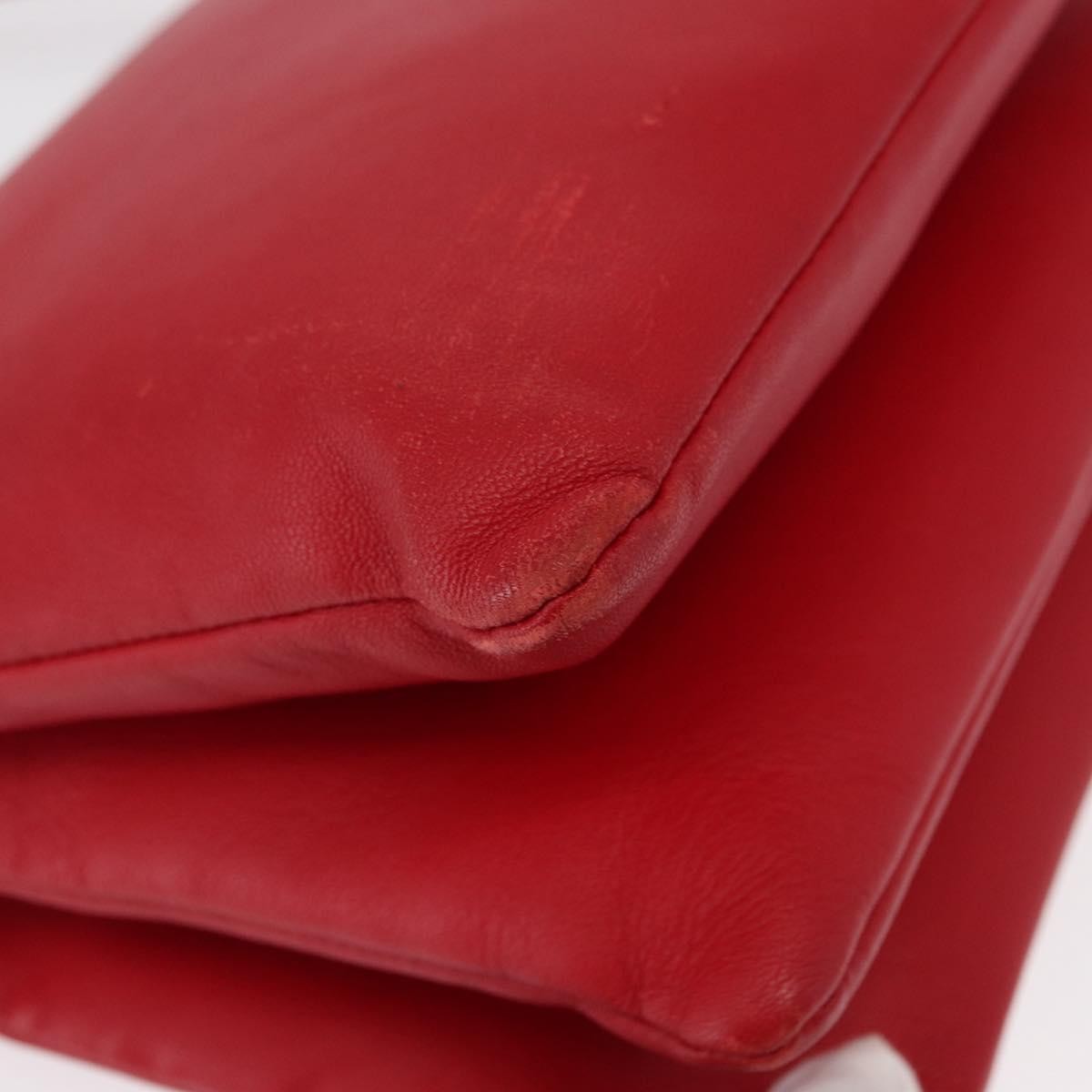 Celine Trio Crossbody Bag Leather Red Leather Shoulder Bag Bag