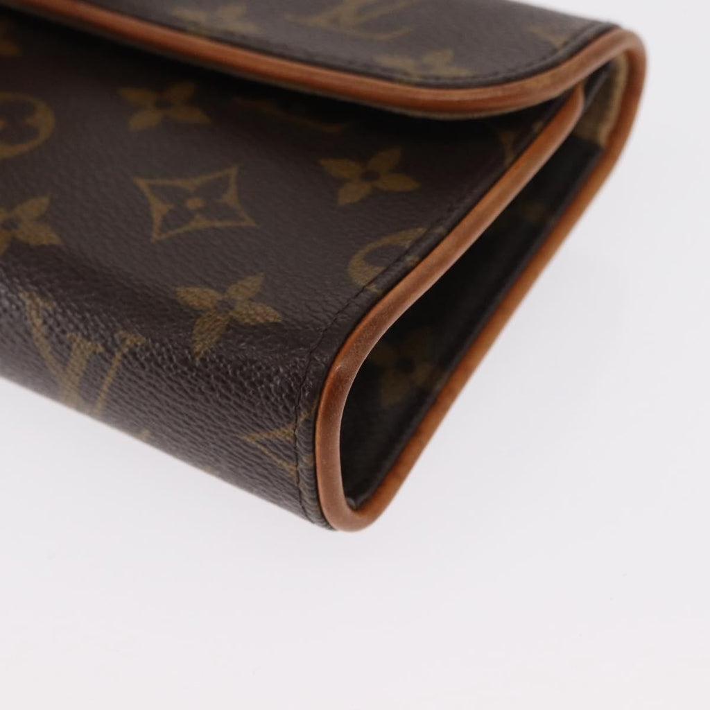 Louis Vuitton Florentine Waist Bag Monogram Canvas Brown Canvas Clutche & Pouche Bag