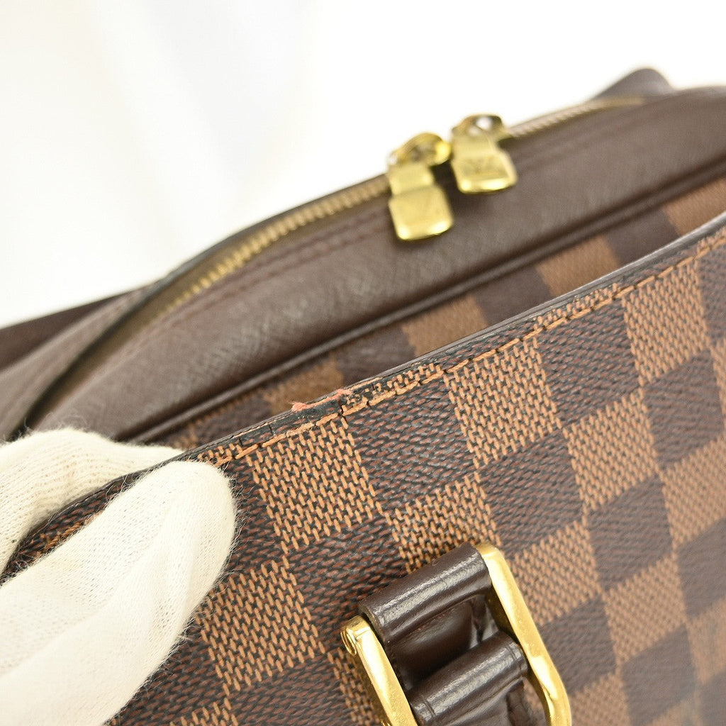 Louis Vuitton Triana Bag Damier Brown Canvas Handbag