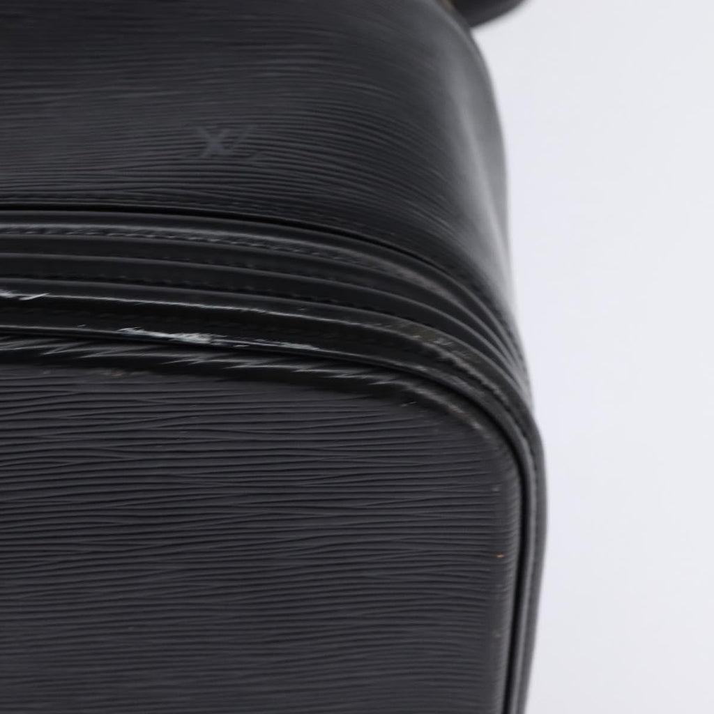 Louis Vuitton Nice Vanity Case Epi Leather Black Leather Bag