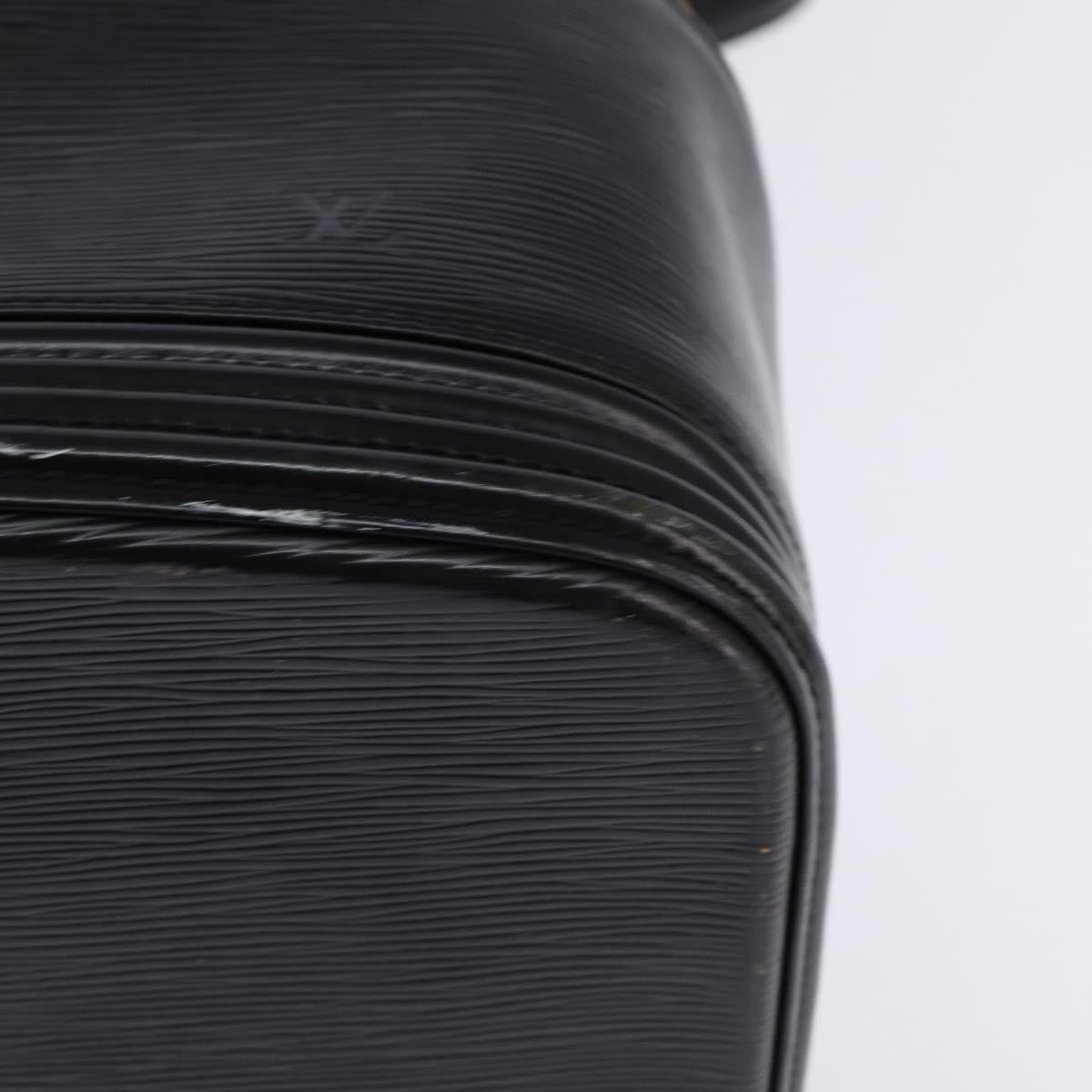 Louis Vuitton Nice Vanity Case Epi Leather Black Leather Bag