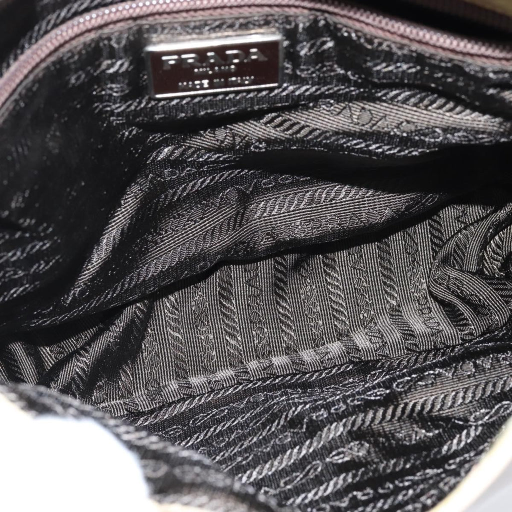 Prada Vintage Shoulder Bag Leather Beige Leather Shoulder Bag Bag