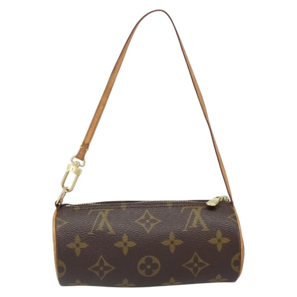 Louis Vuitton Papillon Pochette Monogram Canvas Brown Canvas Clutche & Pouche Bag