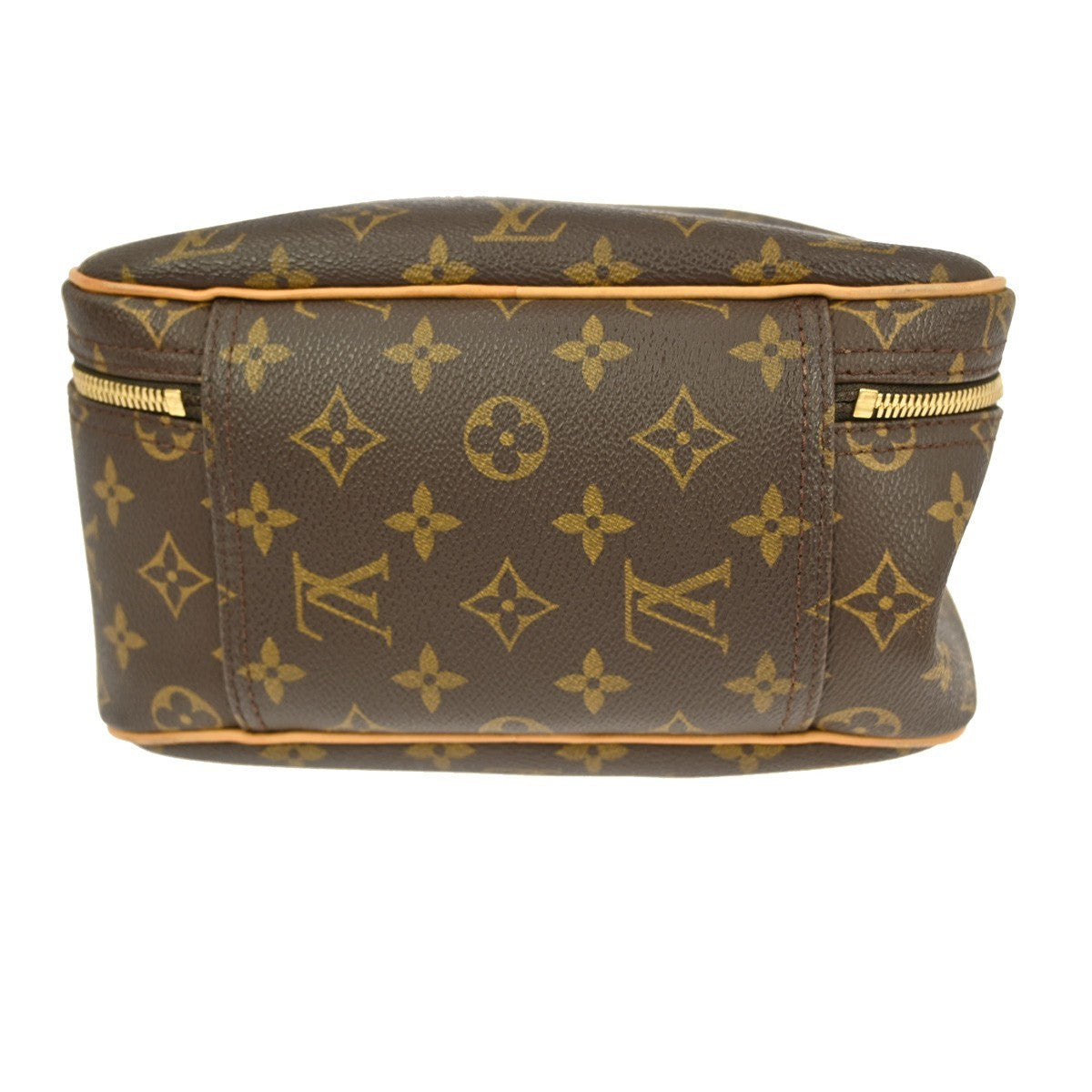 Louis Vuitton Excursion Handbag Monogram Canvas Brown Canvas Handbag