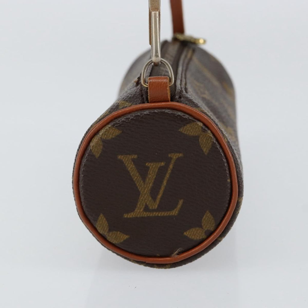 Louis Vuitton Papillon Pochette Monogram Canvas Brown Canvas Clutche & Pouche Bag