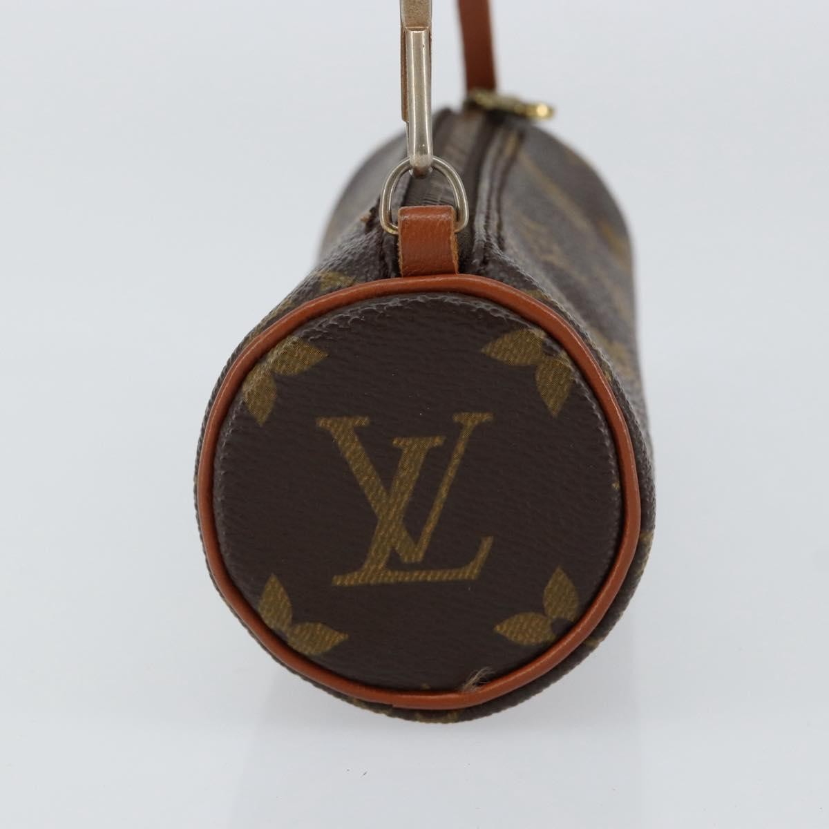 Louis Vuitton Papillon Pochette Monogram Canvas Brown Canvas Clutche & Pouche Bag
