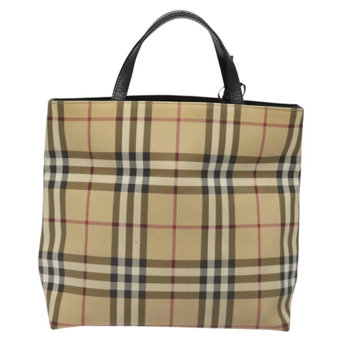 Burberry Nova Check Handbag Nova Check Canvas Beige Canvas Handbag