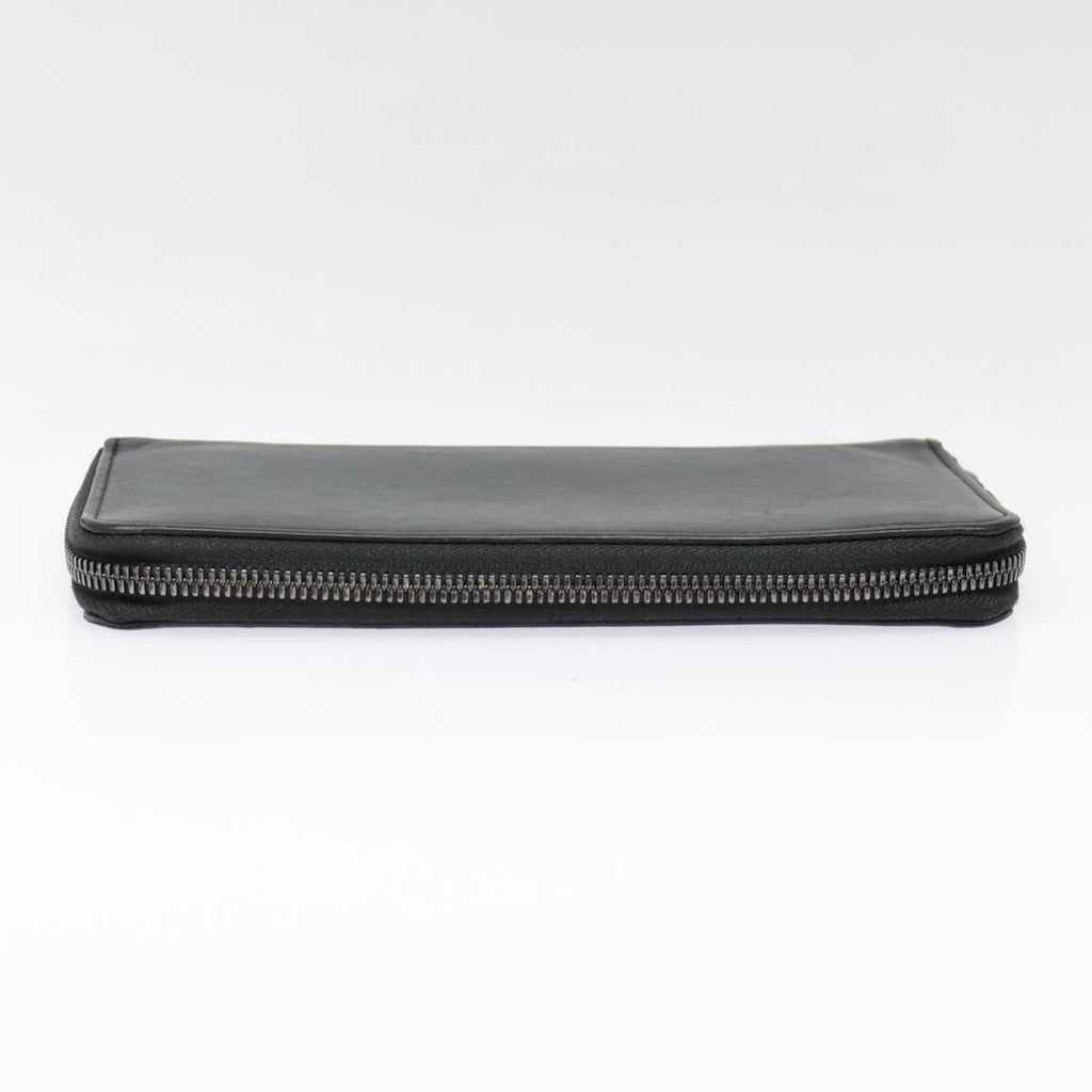 Louis Vuitton Zippy Wallet Vertical Monogram Shadow Leather Black Leather Wallets Accessory