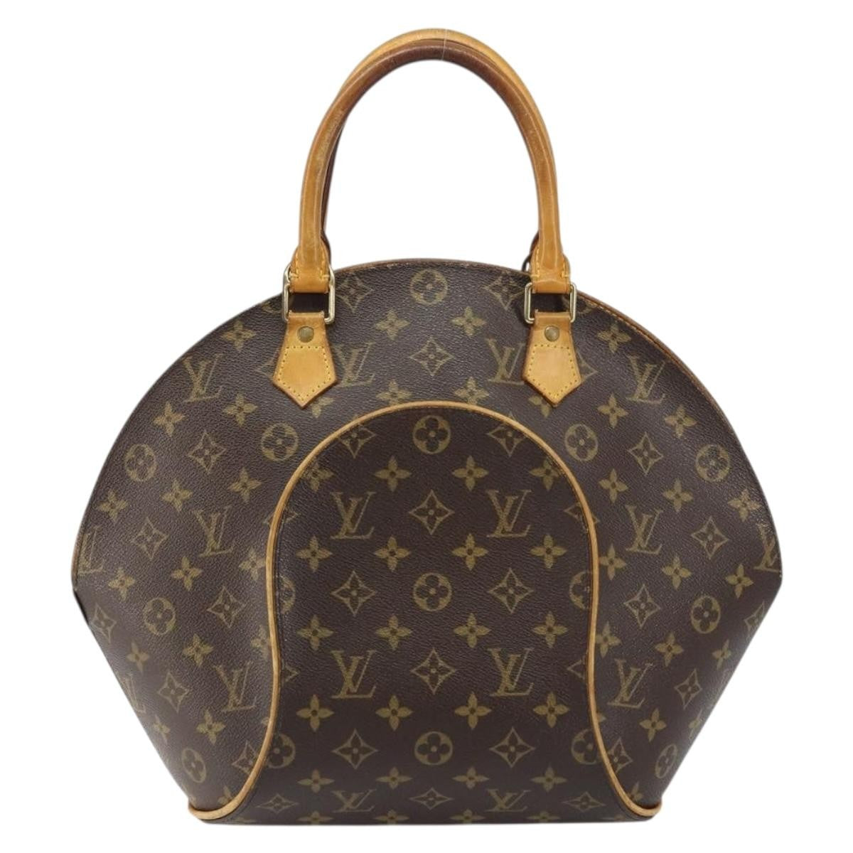 Louis Vuitton Ellipse Bag Monogram Canvas Brown Canvas Handbag