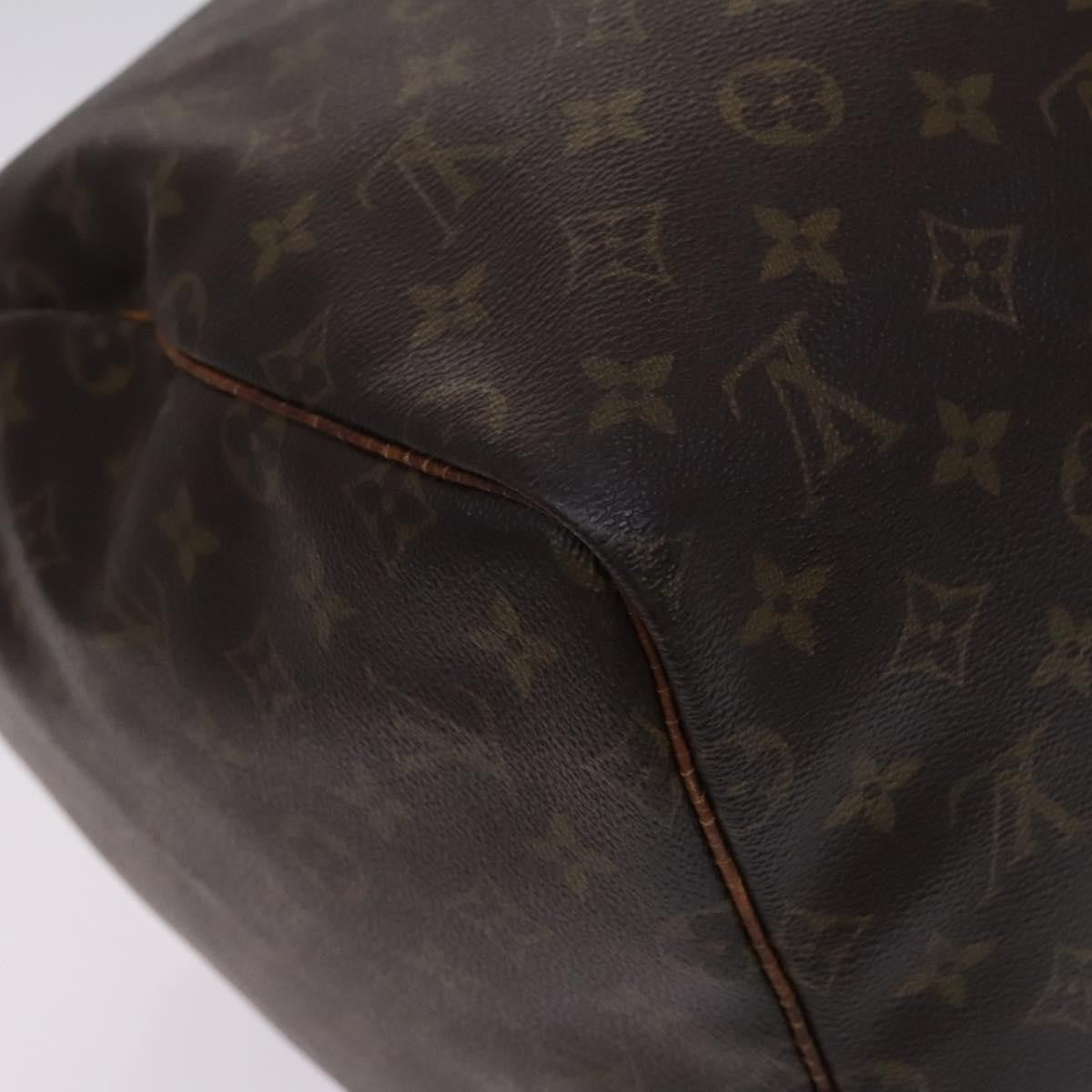 Louis Vuitton Keepall Bag Monogram Canvas Brown Canvas Travel Bag