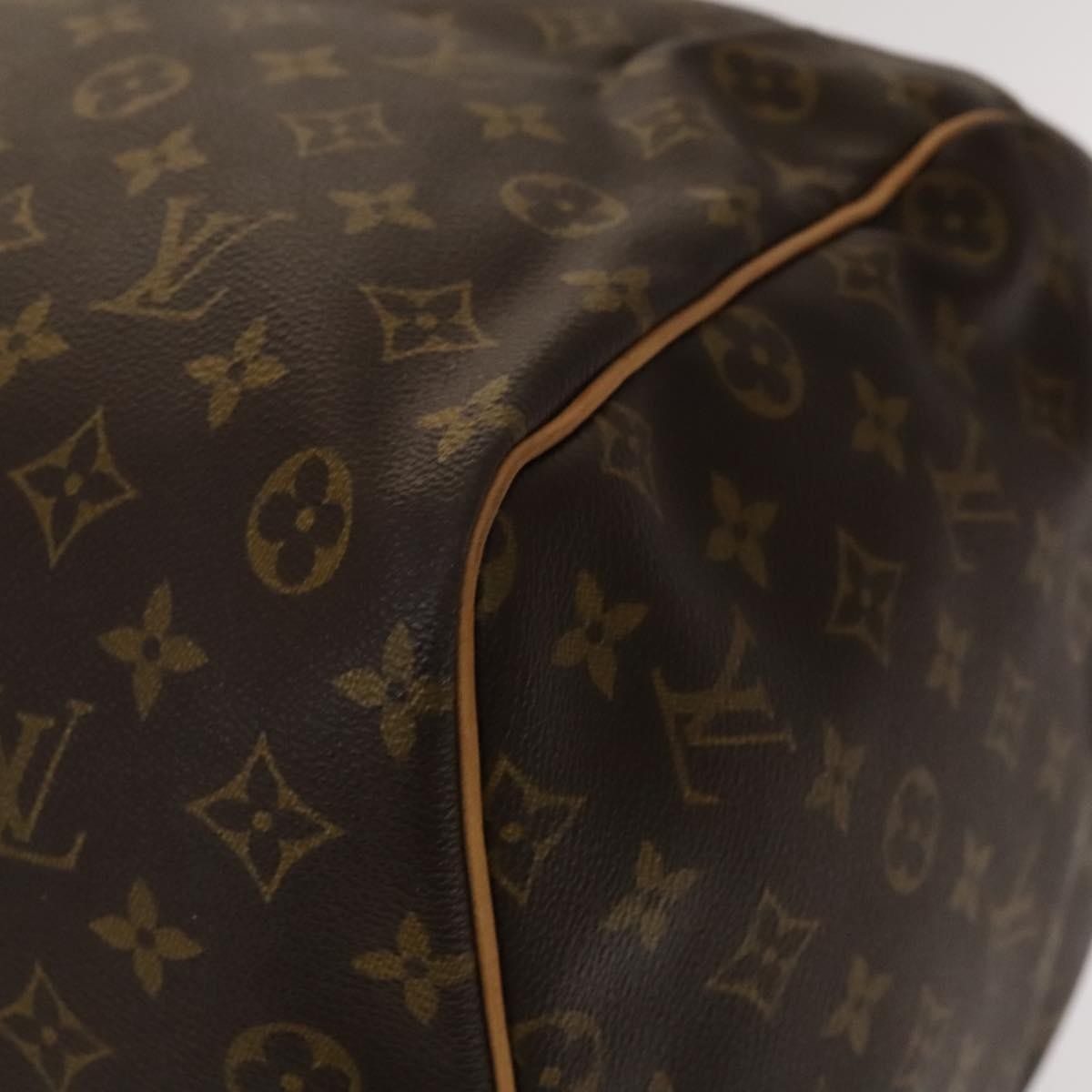 Louis Vuitton Keepall Bag Monogram Canvas Brown Canvas Bag