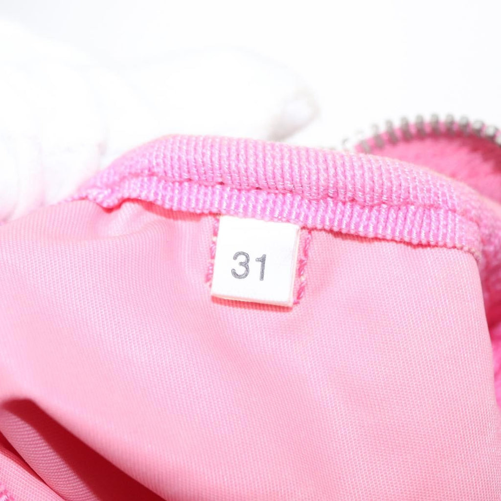 Prada Side Pocket Convertible Duffle Bag Tessuto Pink Nylon Handbag