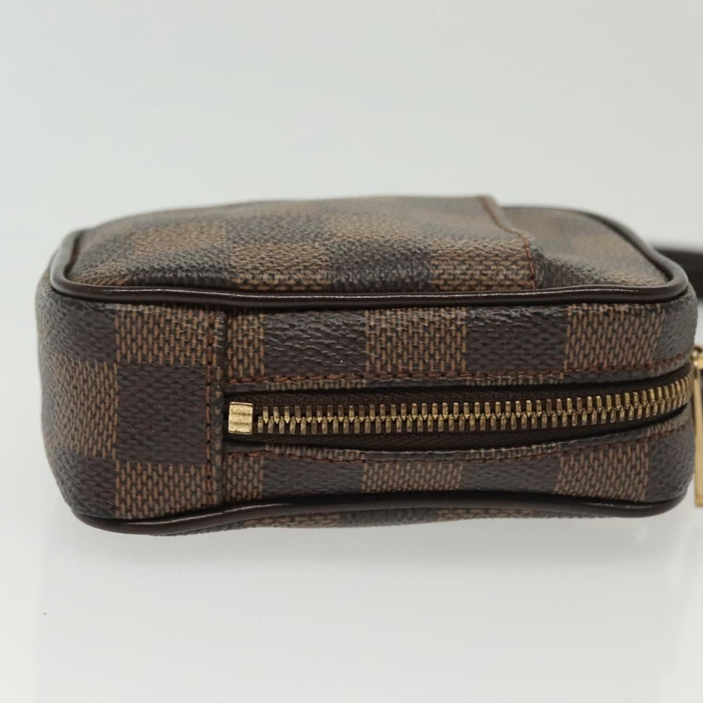 Louis Vuitton Etui Okapi Camera Case Damier Brown Canvas Clutche & Pouche Bag
