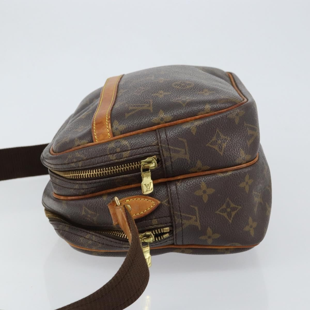Louis Vuitton Reporter Bag Monogram Canvas Brown Canvas Shoulder Bag