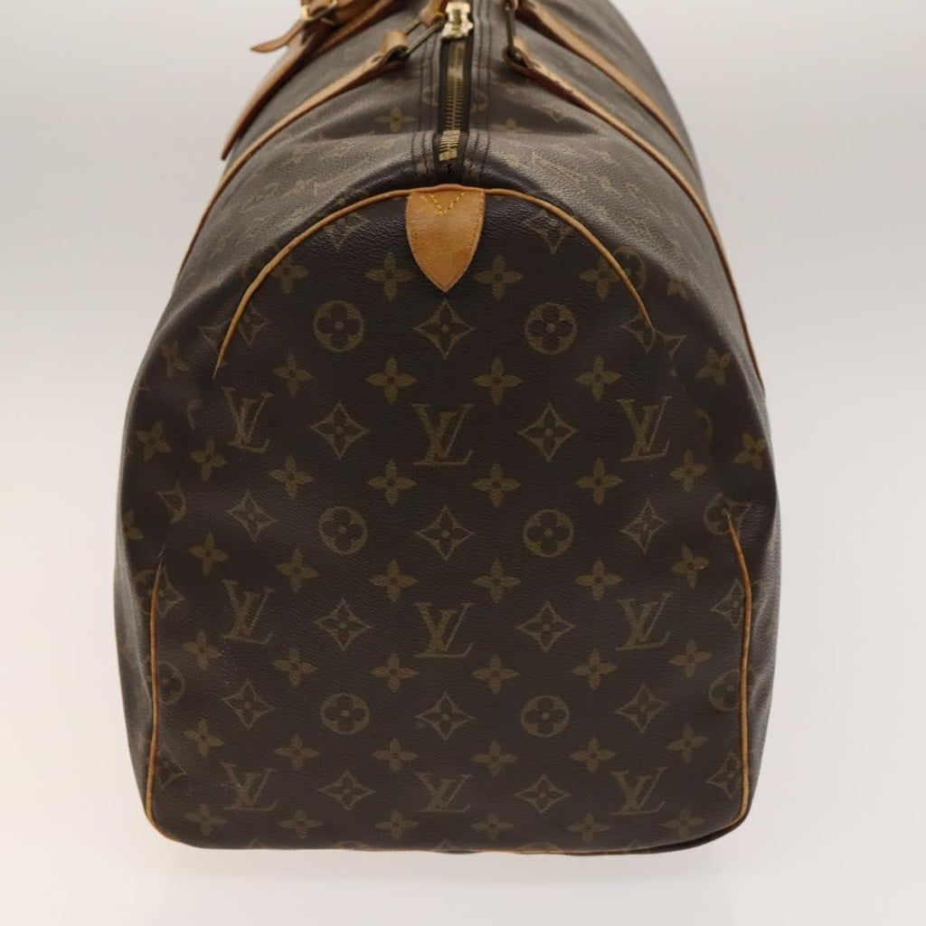 Louis Vuitton Keepall Bag Monogram Canvas Brown Canvas Travel Bag