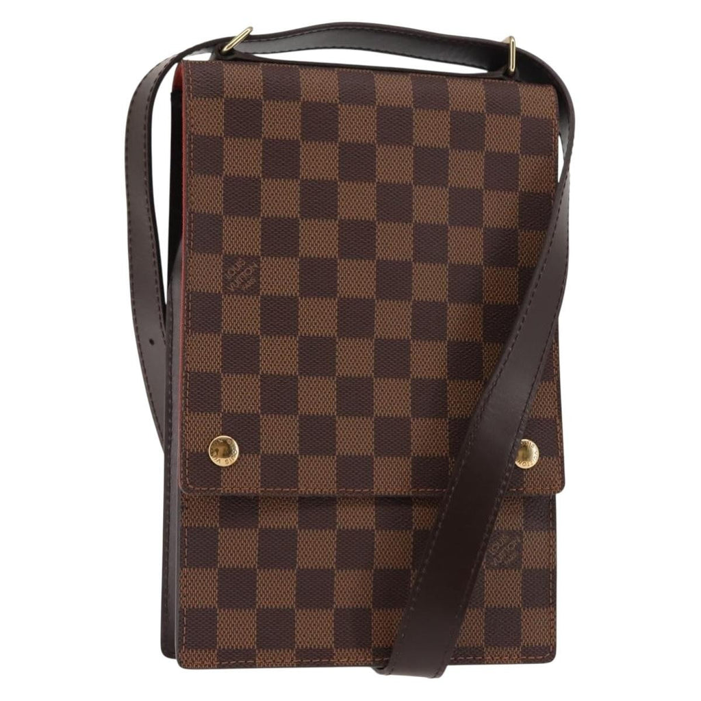 Louis Vuitton Portobello Messenger Damier Brown Canvas Shoulder Bag