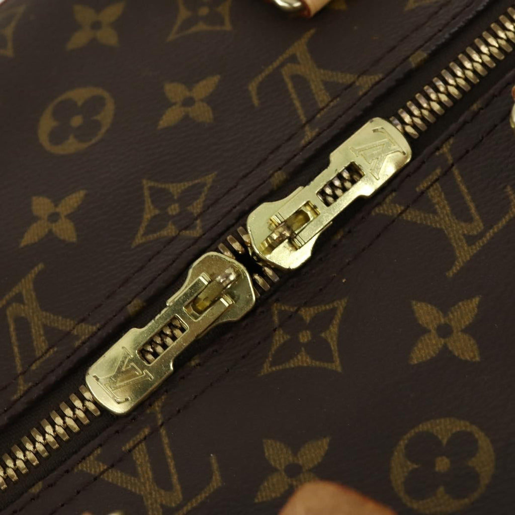Louis Vuitton Cruiser Handbag Monogram Canvas Brown Canvas Travel Bag