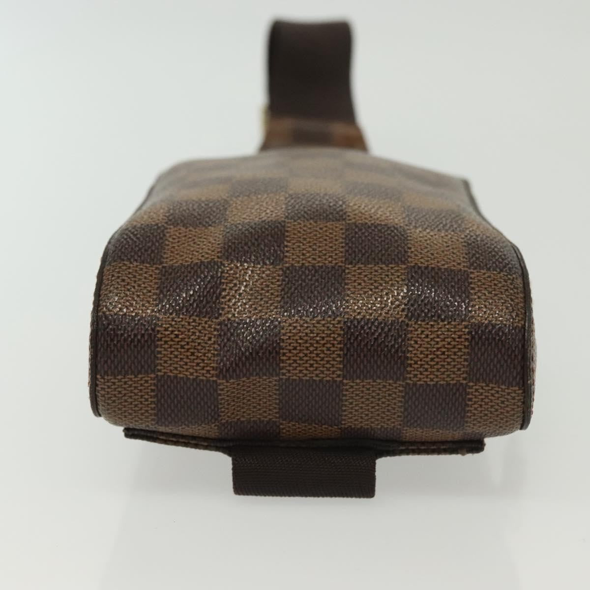Louis Vuitton Geronimos Waist Bag Damier Brown Canvas Shoulder Bag