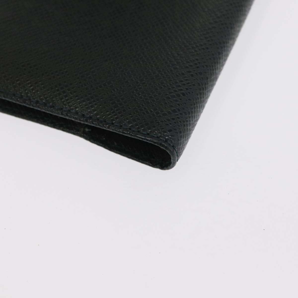 Louis Vuitton Agenda Cover Taiga Leather Green Leather Wallets Accessory