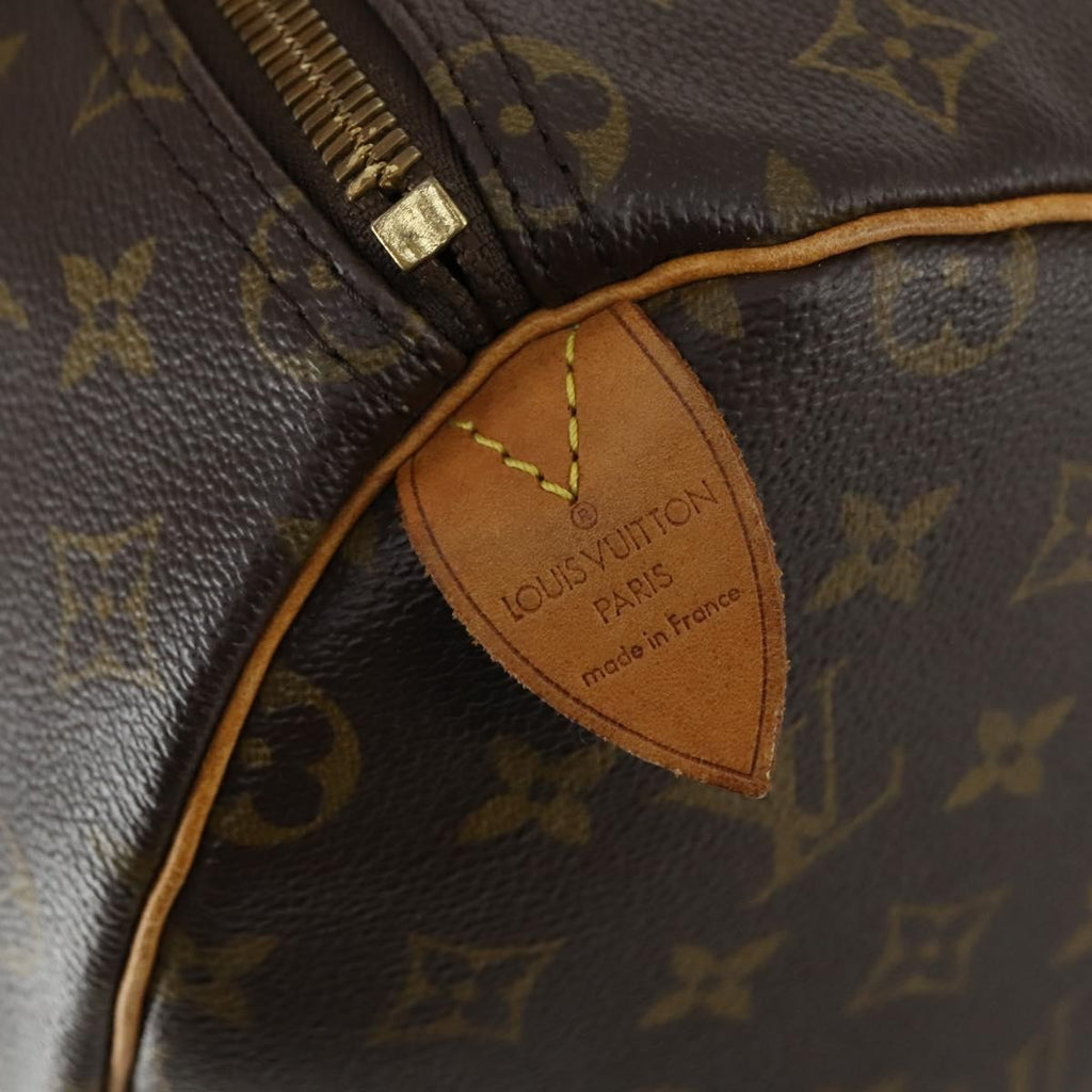 Louis Vuitton Keepall Bag Monogram Canvas Brown Canvas Travel Bag
