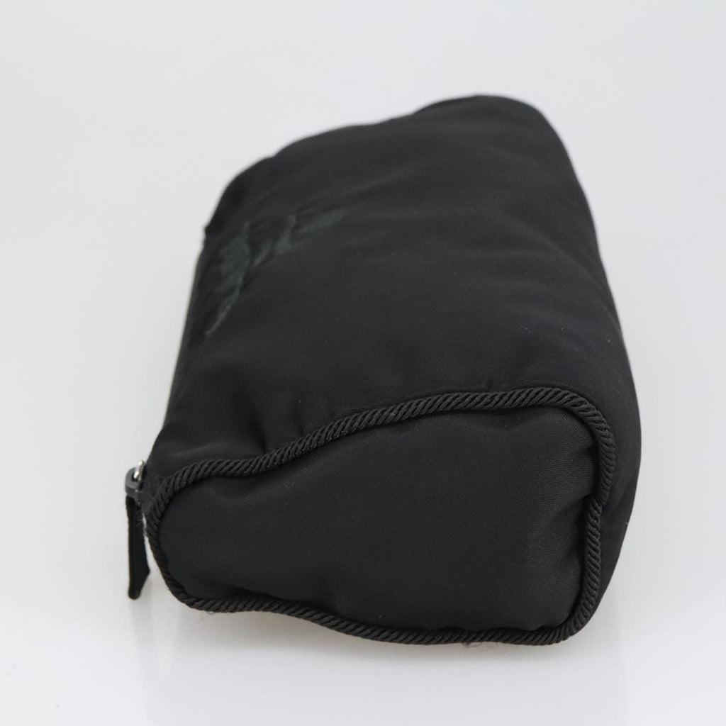 Prada Toiletry Pouch Tessuto Black Nylon Clutche & Pouche Bag