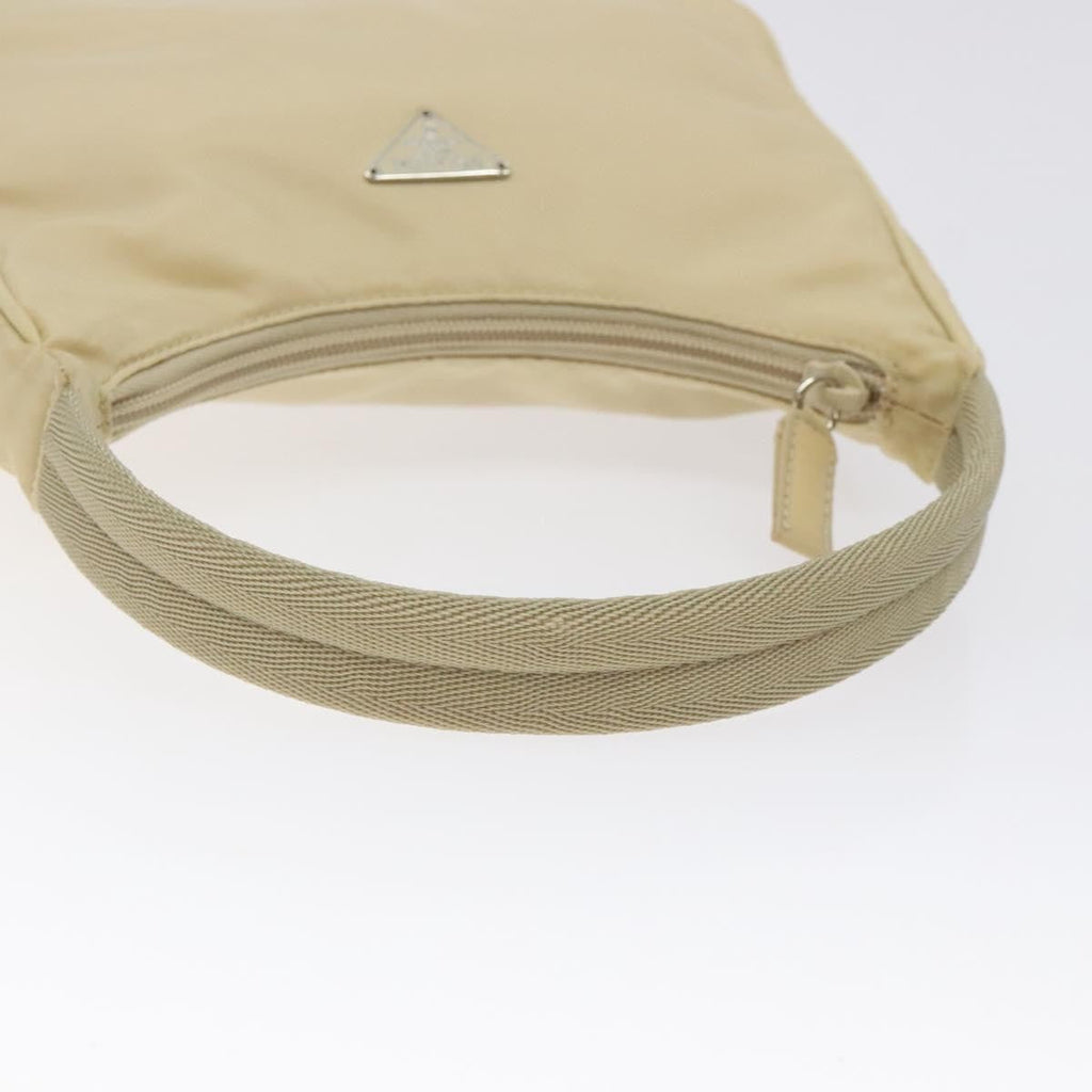 Prada Hobo Tessuto Beige Nylon Handbag