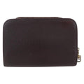 Louis Vuitton Pochette Baikal Clutch Taiga Leather Burgundy Leather Clutche & Pouche Bag