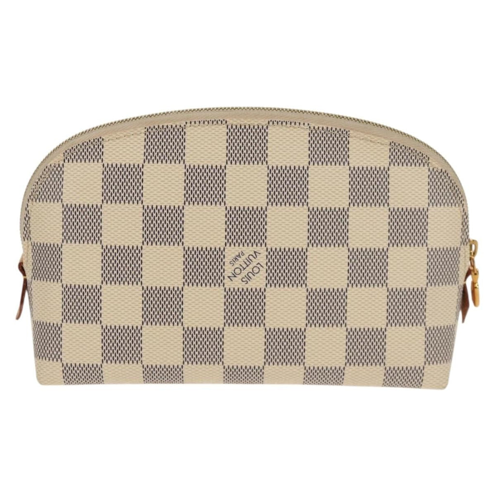 Louis Vuitton Cosmetic Pouch Damier Beige Canvas Clutche & Pouche Bag