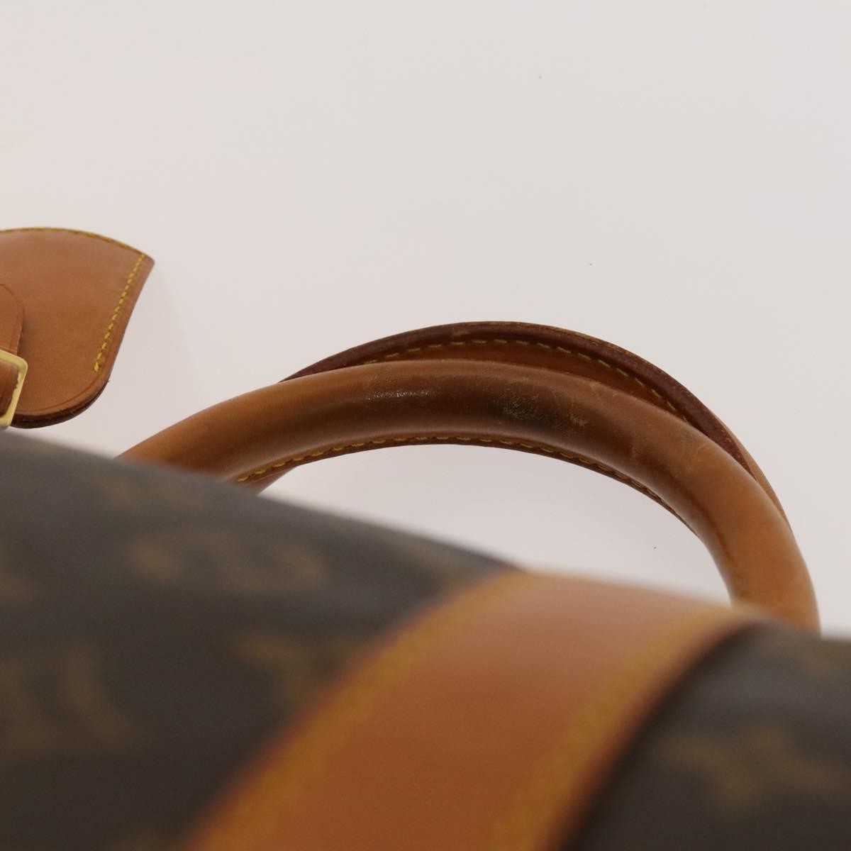 Louis Vuitton Keepall Bag Monogram Canvas Brown Canvas Travel Bag