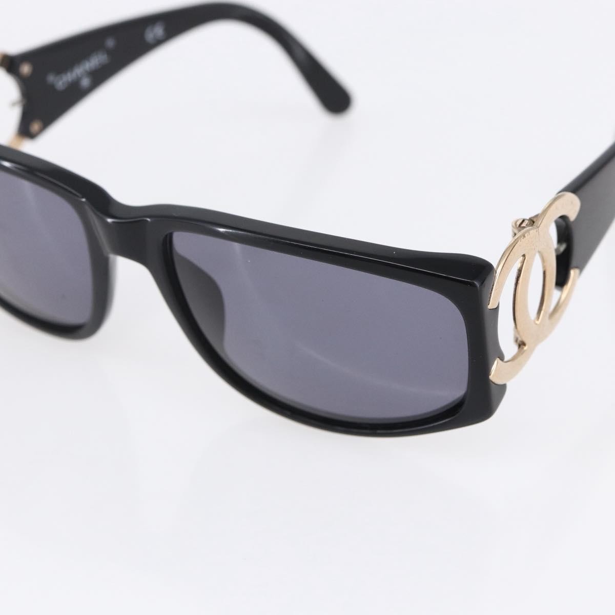 Chanel Logo Cc Sunglasses Plastic Black Plastic Sunglasse Accessory