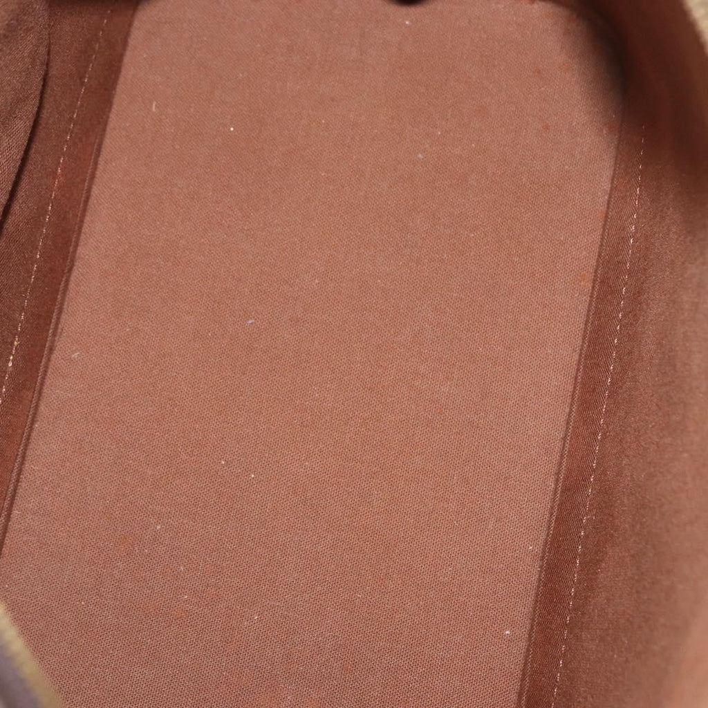 Louis Vuitton Alma Handbag Monogram Canvas Brown Canvas Handbag