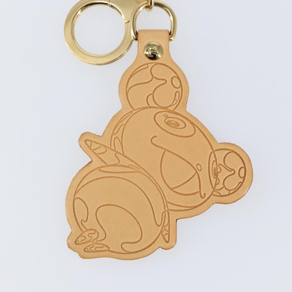 Louis Vuitton Murakami Panda Bag Charm And Keychain Vachetta Leather Beige Leather Charms And Keychains Accessory