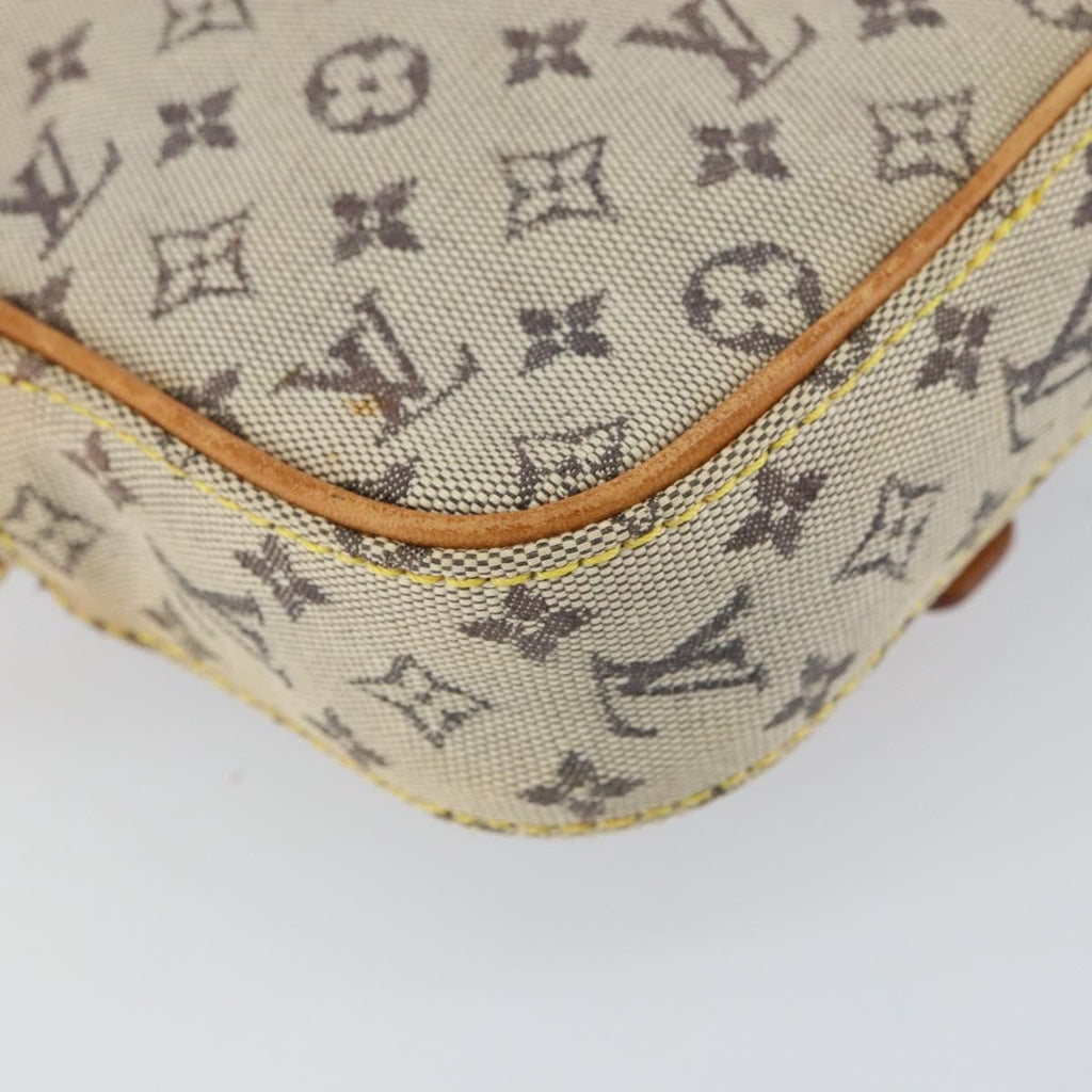 Louis Vuitton Juliette Crossbody Bag Mini Lin Blue Canvas Shoulder Bag