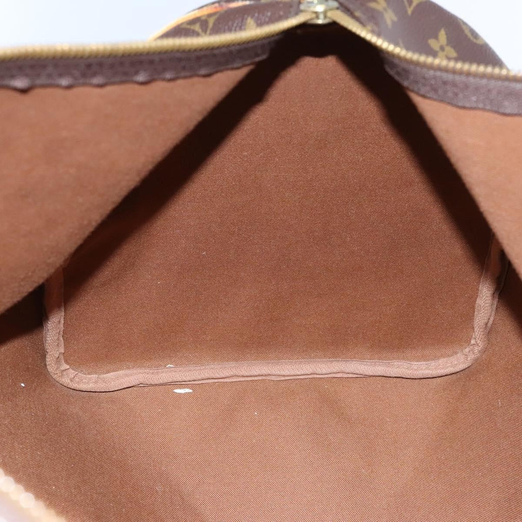 Louis Vuitton Keepall Bag Monogram Canvas Brown Canvas Travel Bag
