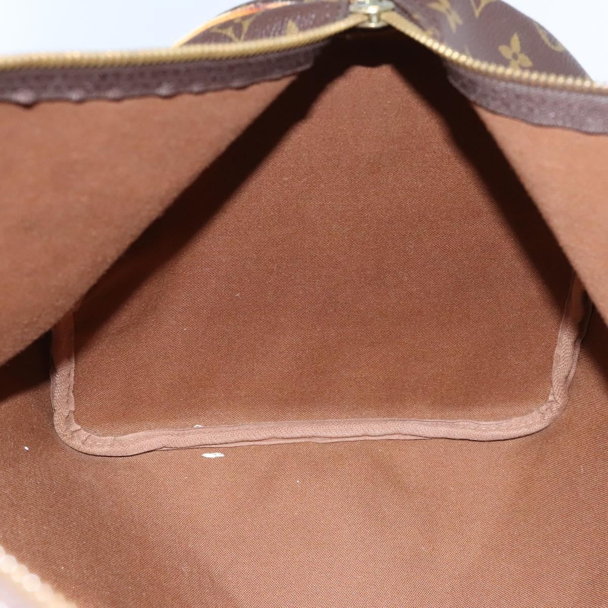 Louis Vuitton Keepall Bag Monogram Canvas Brown Canvas Travel Bag