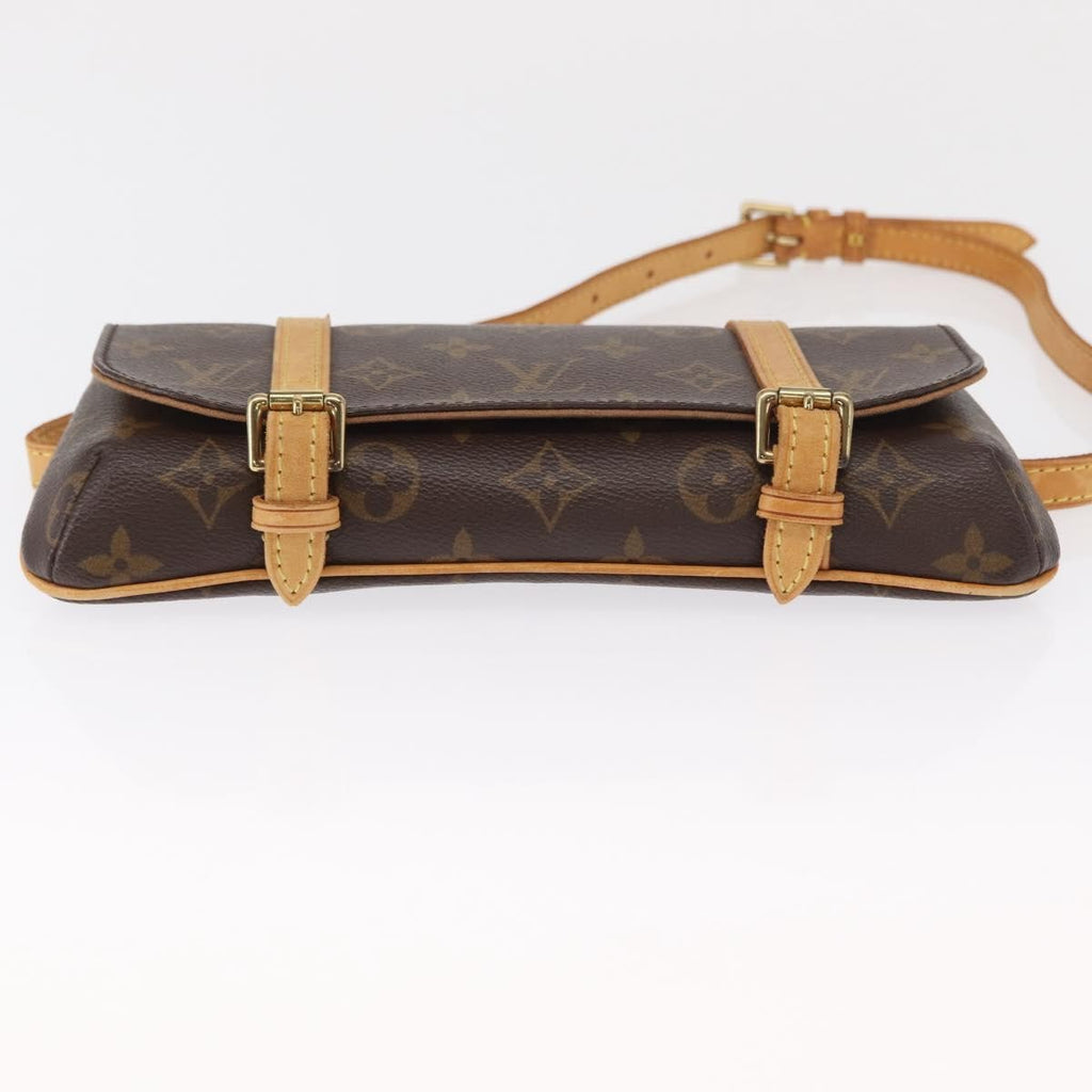 Louis Vuitton Marelle Waist Bag Monogram Canvas Brown Canvas Clutche & Pouche Bag