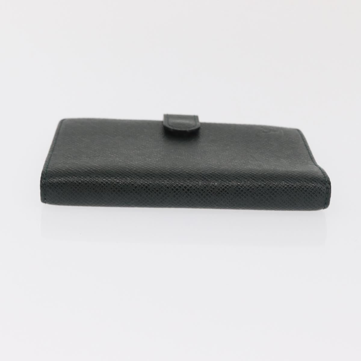 Louis Vuitton Agenda Cover Taiga Leather Green Leather Wallets Accessory