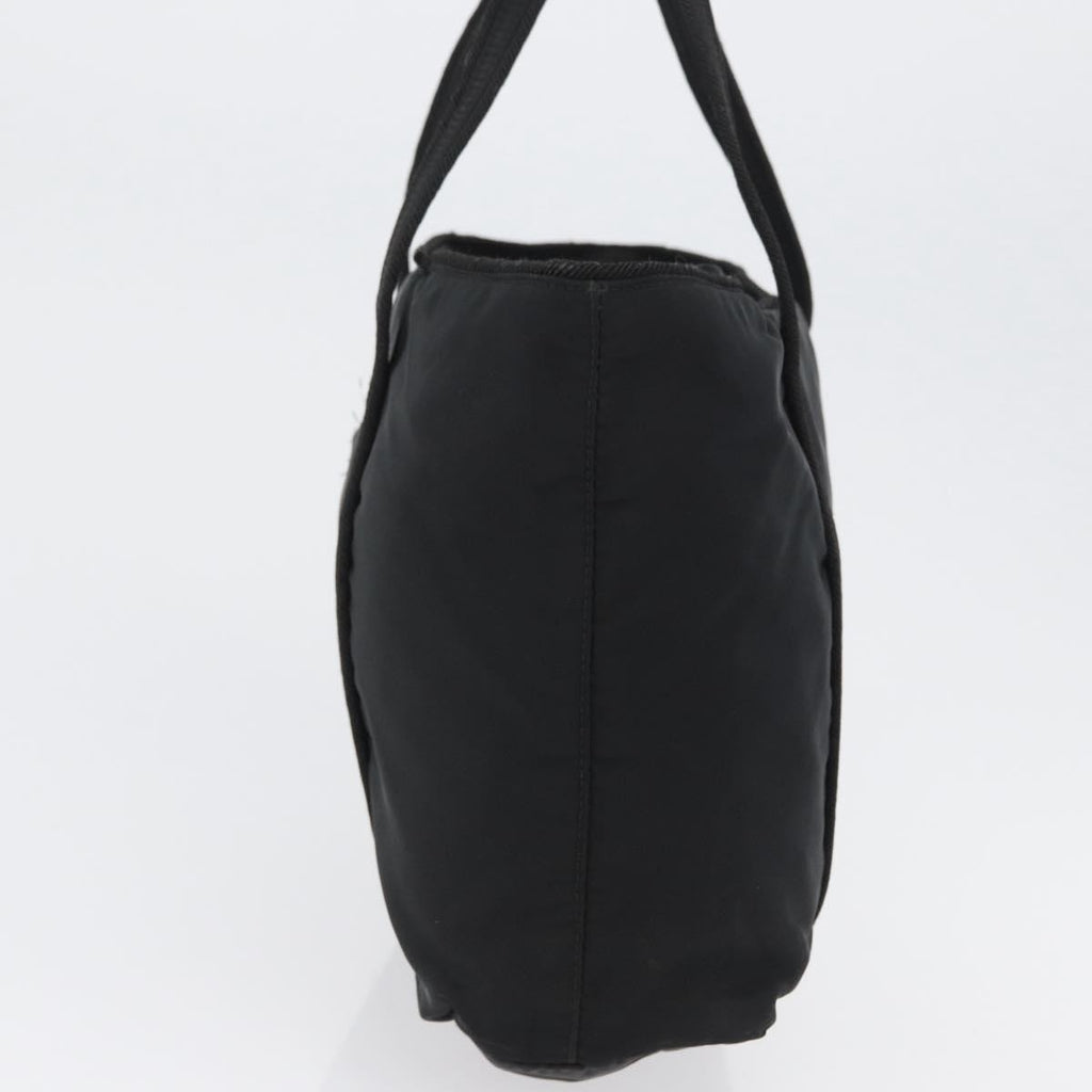 Prada Vintage Zip Tote Tessuto Black Nylon Tote Bag Bag