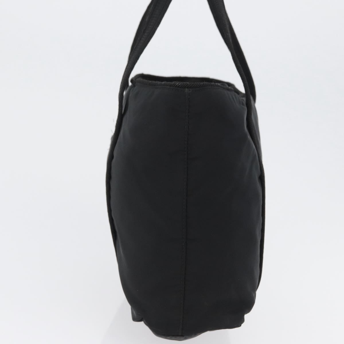 Prada Vintage Zip Tote Tessuto Black Nylon Tote Bag Bag