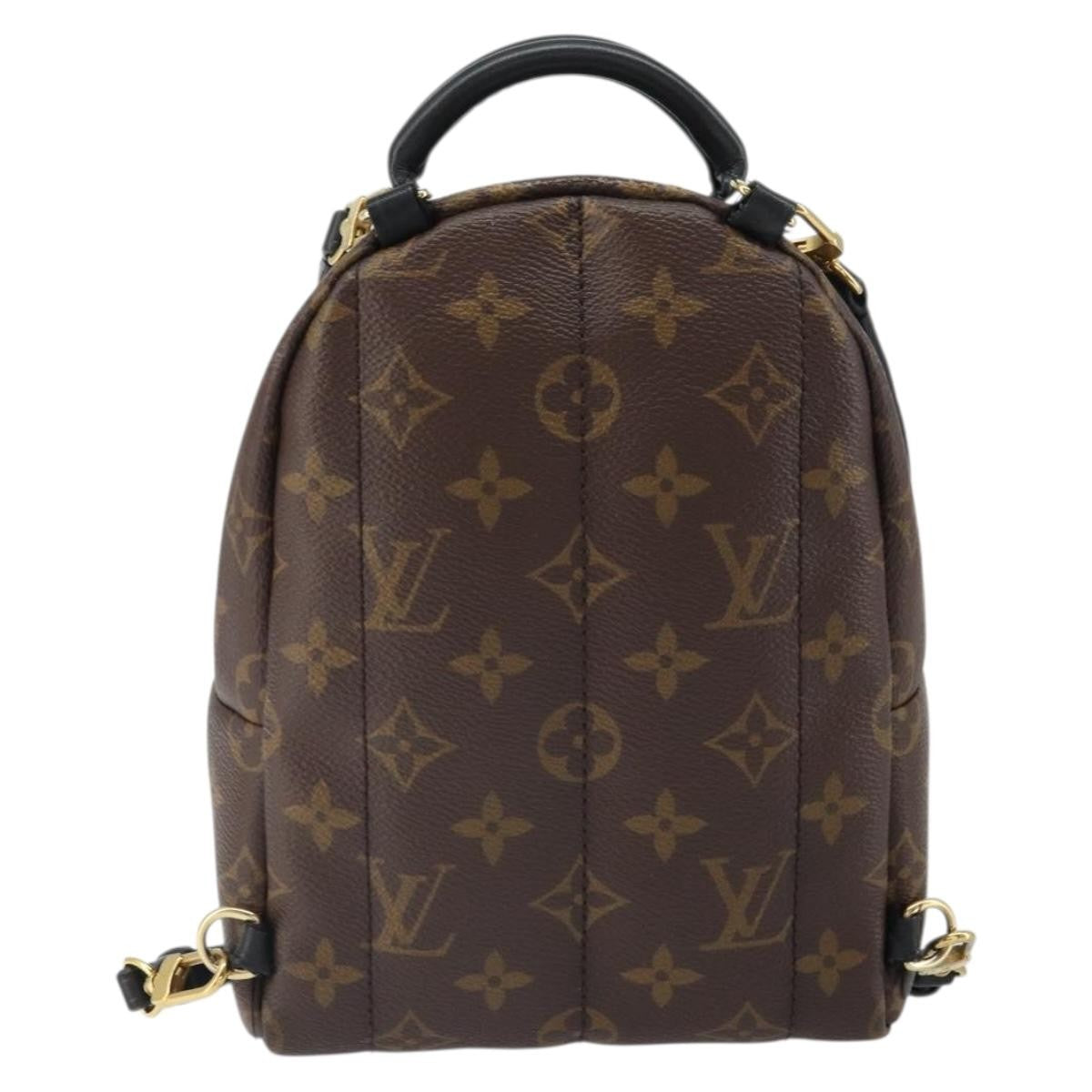 Louis Vuitton Palm Springs Backpack Monogram Canvas Brown Canvas Backpack Bag